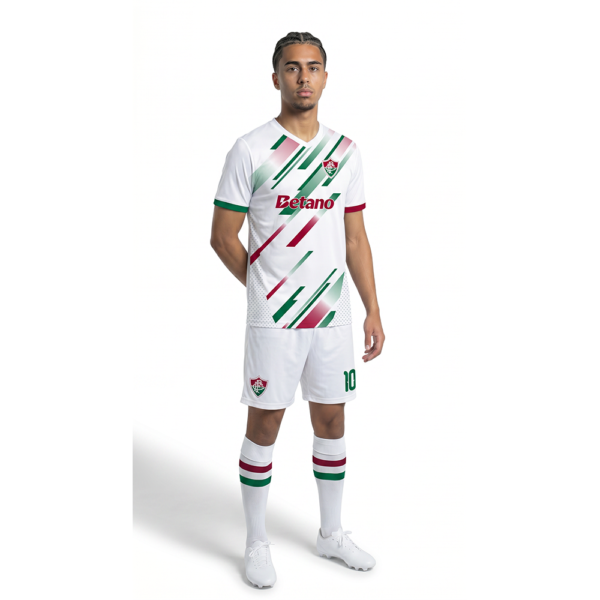 Jersey Fluminense Football Club Forma Çaprazdan Görünüm