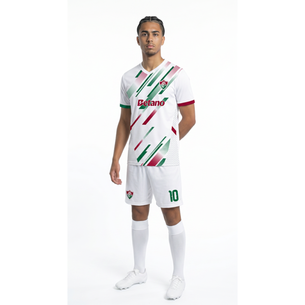 Jersey Fluminense Football Club Forma Çaprazdan Görünüm