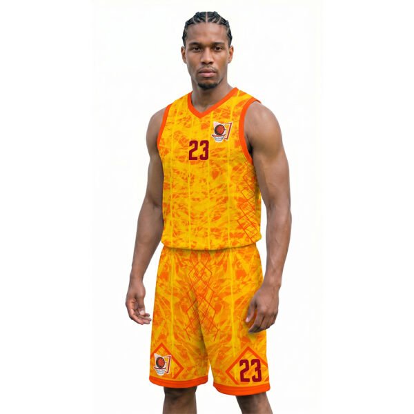 Basketbol Forması Çaprazdan Görünüm