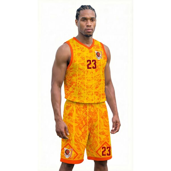 Basketbol Forması Çaprazdan Görünüm