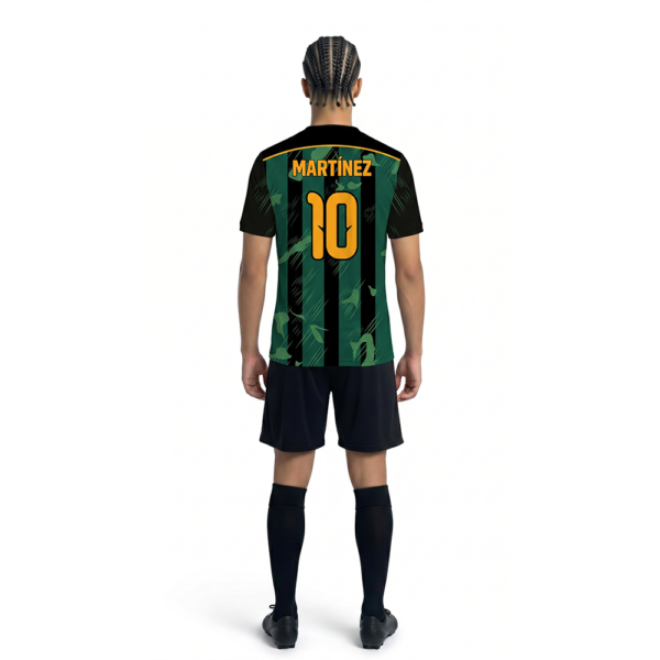 Sports Grunge Lineal Forma Arkdadan Görünüm