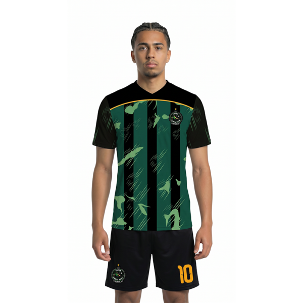Sports Grunge Lineal Forma Önden Görünüm