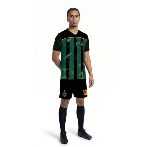 Sports Grunge Lineal Forma Çaprazdan Görünüm