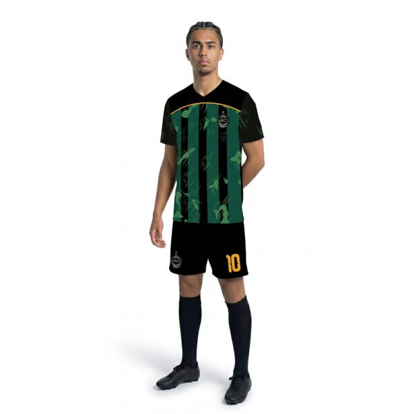 Sports Grunge Lineal Forma Çaprazdan Görünüm