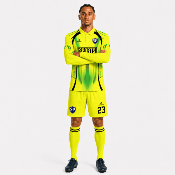 Brasil-GoalKeeper Forma Önden Görünüm