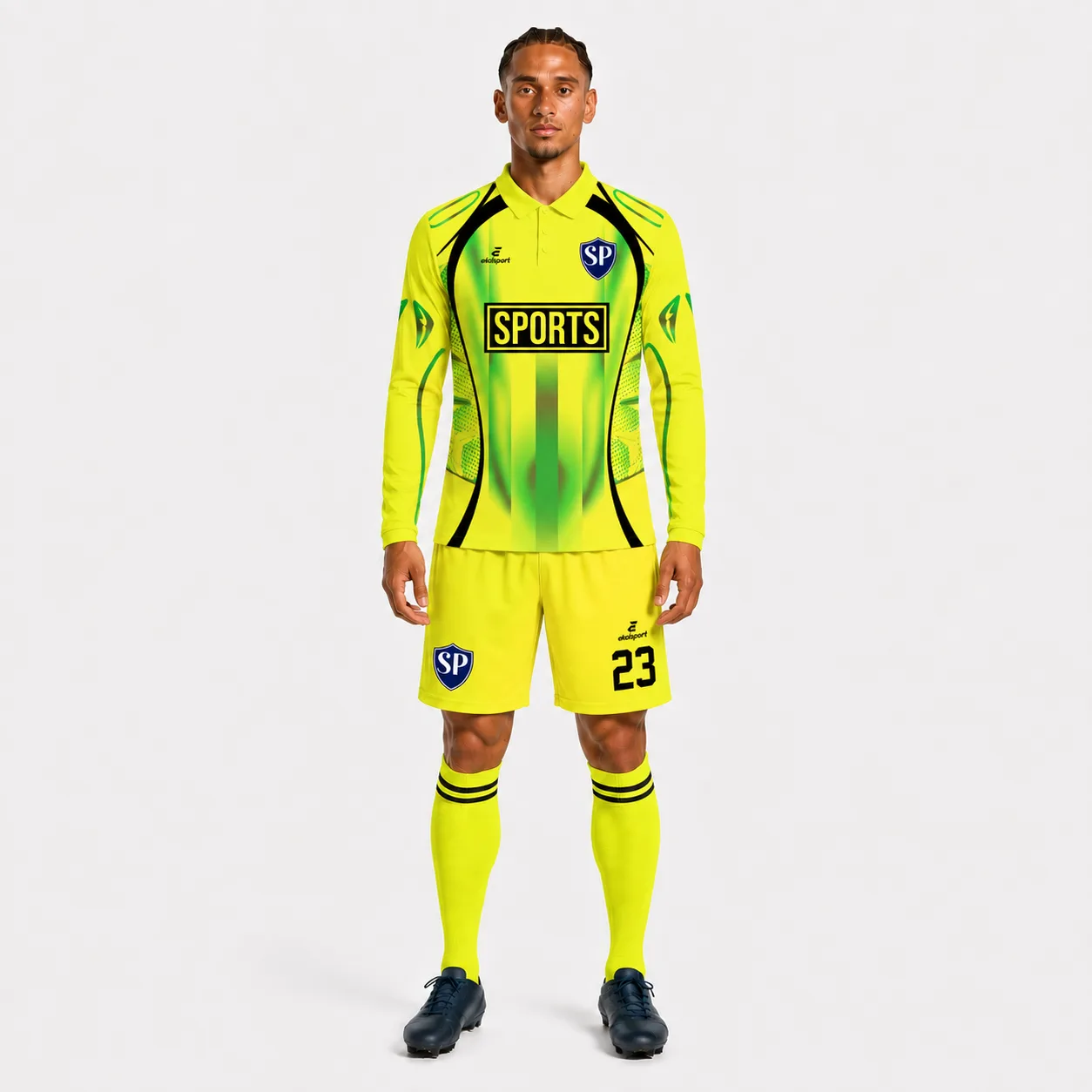 Brasil-GoalKeeper Forma Önden Görünüm