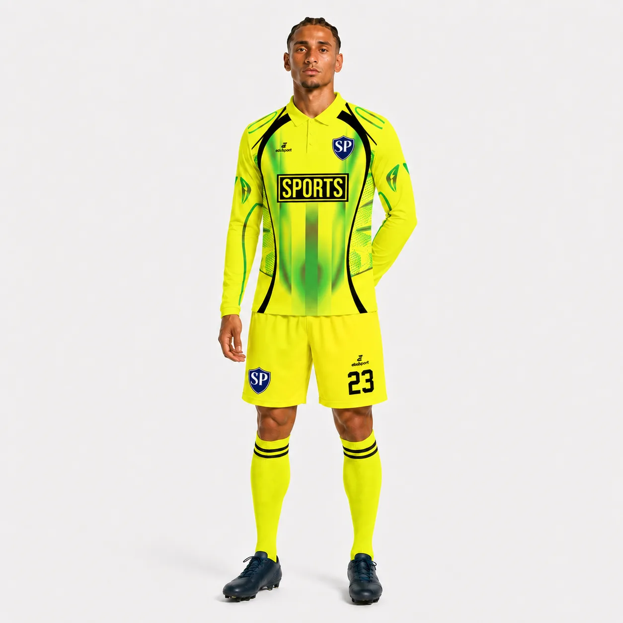 Brasil-GoalKeeper Forma Çaprazdan Görünüm