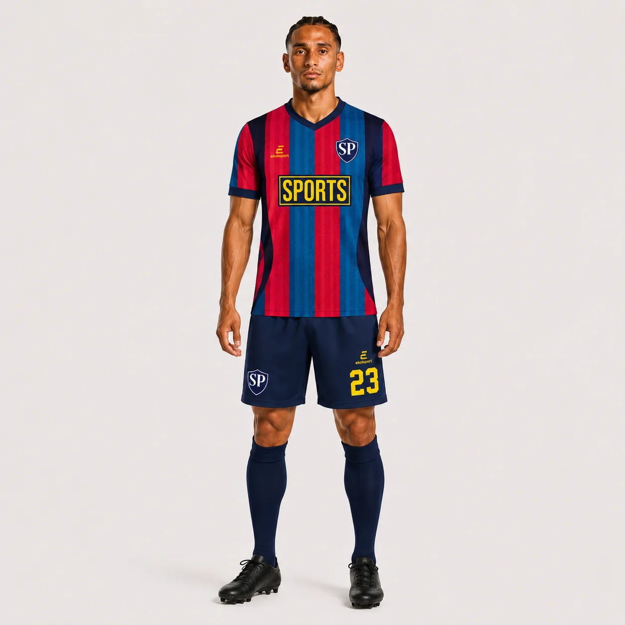 Jersey-Barcelona-De-Espana Forma Önden Görünüm
