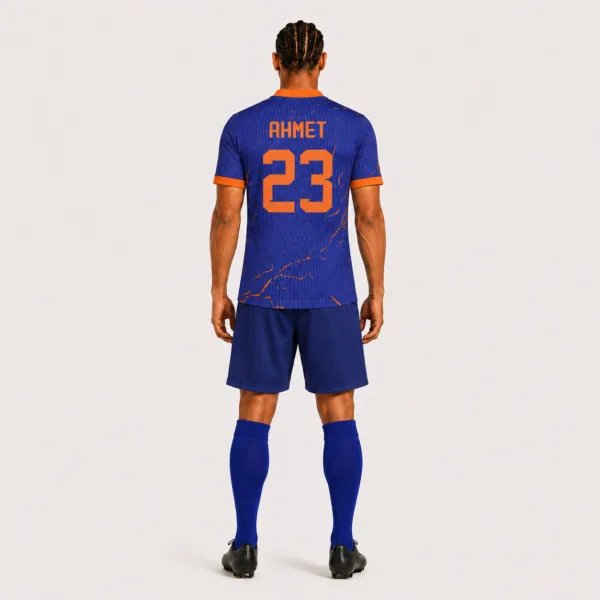 Jersey-Chelsea-FC-Concept-Azul Forma Arkadan Görünüm