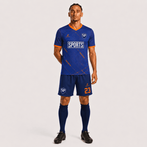 Jersey-Chelsea-FC-Concept-Azul Forma Çaprazdan Görünüm