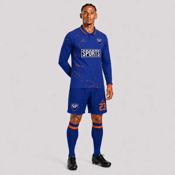 Jersey-Chelsea-FC-Concept-Azul Forma Çaprazdan Görünüm