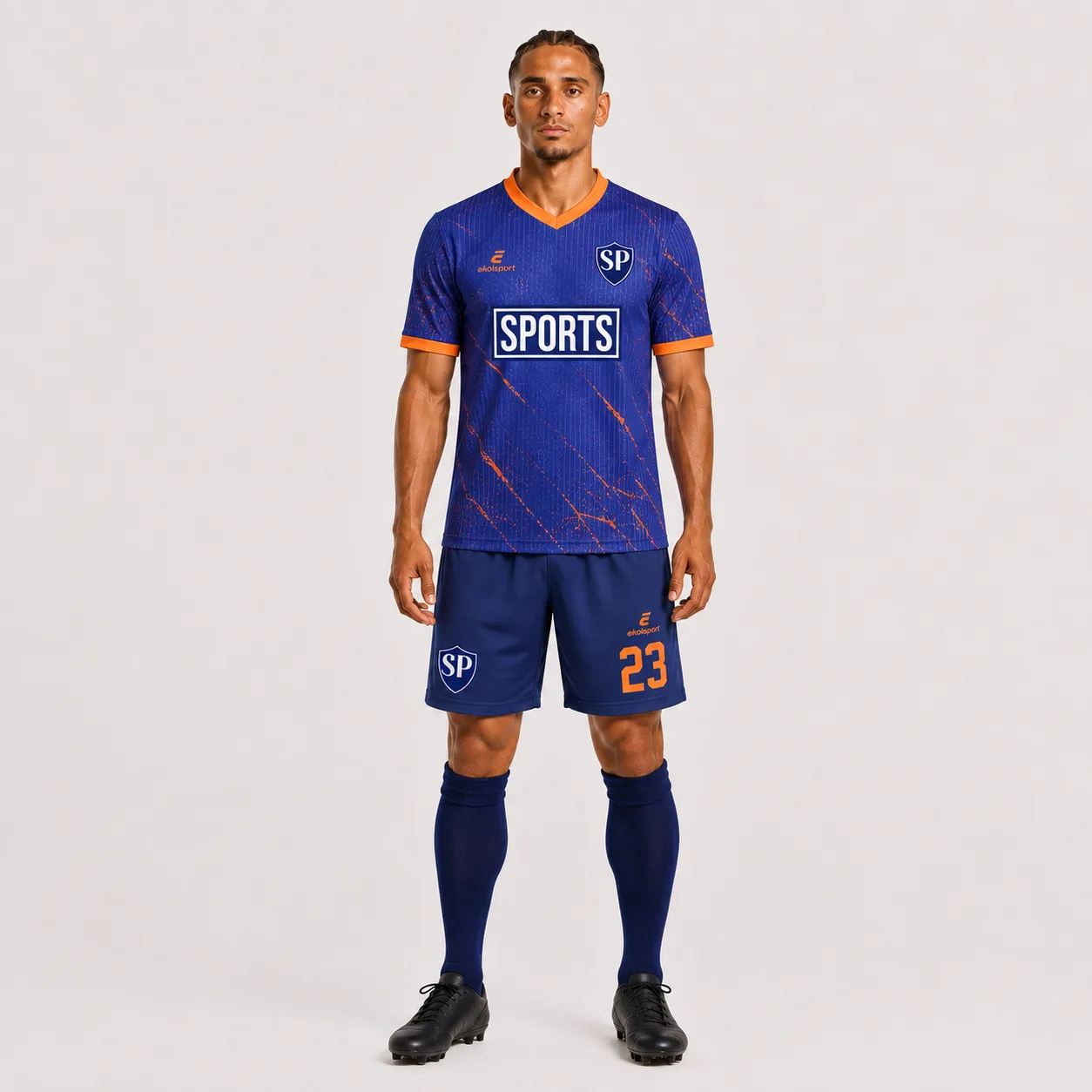 Jersey-Chelsea-FC-Concept-Azul Forma Önden Görünüm