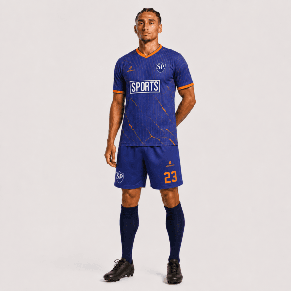 Jersey-Chelsea-FC-Concept-Azul Forma Çaprazdan Görünüm