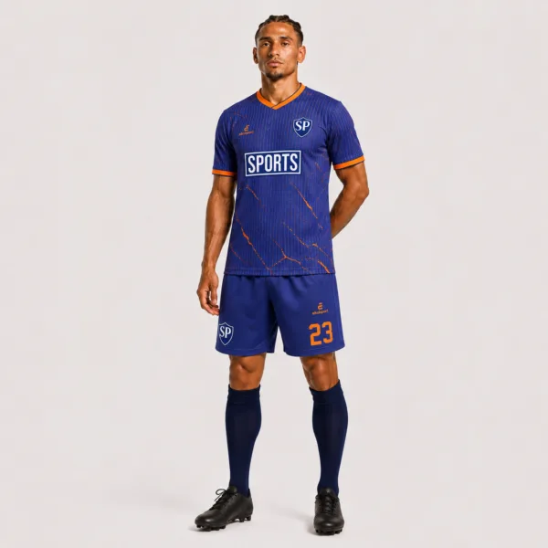 Jersey-Chelsea-FC-Concept-Azul Forma Çaprazdan Görünüm