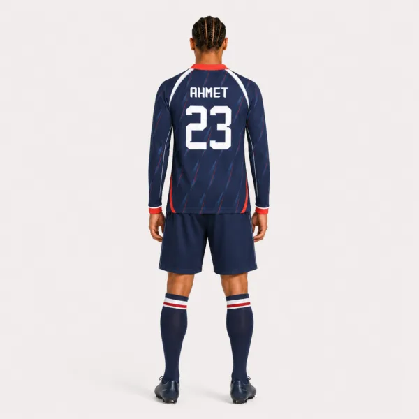Jersey-Ray-Blue Forma Arkadan Görünüm