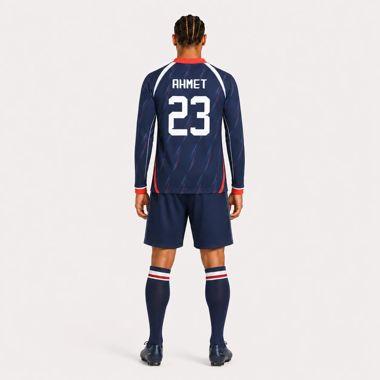 Jersey-Ray-Blue Forma Arkadan Görünüm